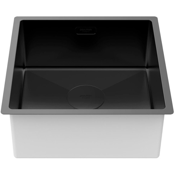 Кухонная мойка Paulmark Next 44 Uni PM214444-MBN Черная матовая Кухонная мойка Paulmark Next 44 Uni PM214444-MBN Черная матовая