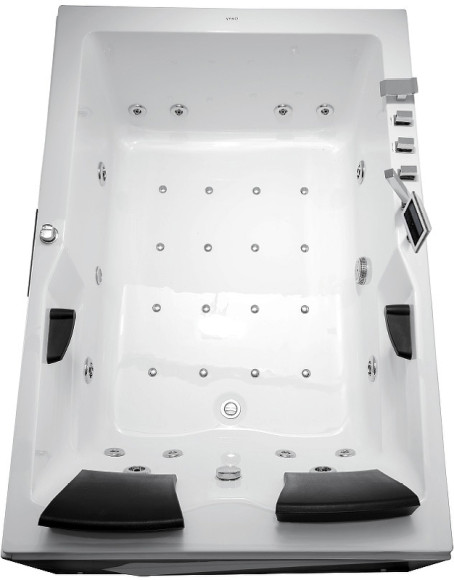 Акриловая ванна Gemy 181х121 G9061 K L с гидромассажем