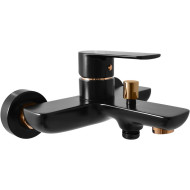 Смеситель для ванны Rav Slezak Vltava VT454.5CMATZ Черный матовый Золото Смеситель для ванны Rav Slezak Vltava VT454.5CMATZ Черный матовый Золото