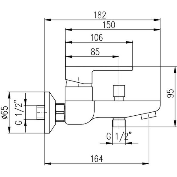 Смеситель для ванны Rav Slezak Vltava VT454.5CMATZ Черный матовый Золото Смеситель для ванны Rav Slezak Vltava VT454.5CMATZ Черный матовый Золото