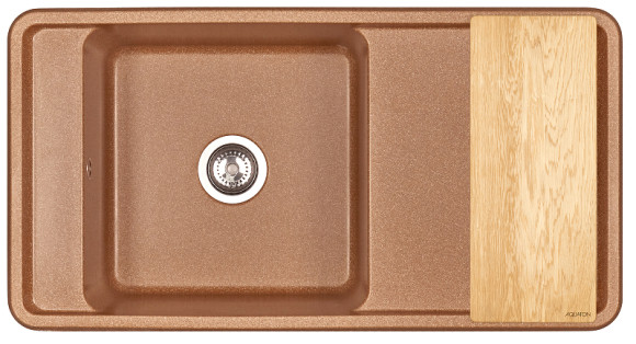 Кухонная мойка Aquaton Беллис 97 1A725132BS270 Терракот