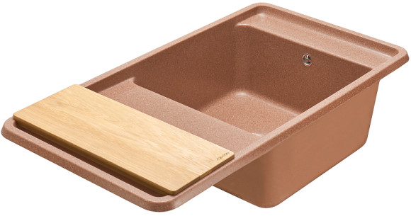 Кухонная мойка Aquaton Беллис 97 1A725132BS270 Терракот