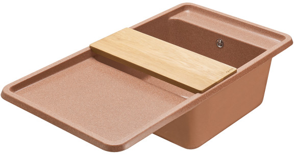 Кухонная мойка Aquaton Беллис 97 1A725132BS270 Терракот