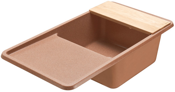 Кухонная мойка Aquaton Беллис 97 1A725132BS270 Терракот