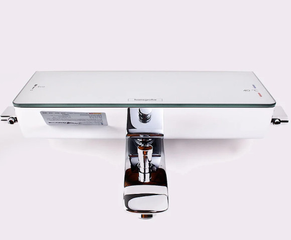 Смеситель для ванны Hansgrohe Ecostat Select 13141000 с термостатом Хром