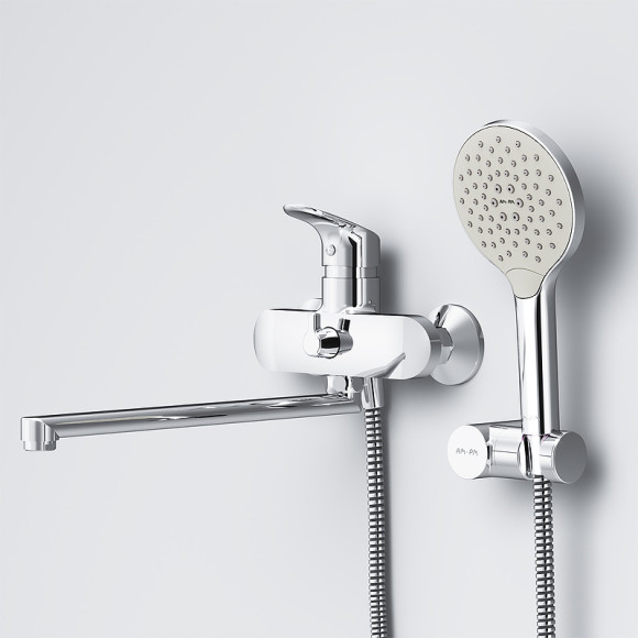 Смеситель для ванны AM.PM Like F8095000 универсальный Хром Смеситель для ванны AM.PM Like F8095000 универсальный Хром