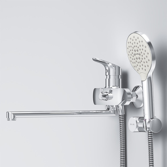 Смеситель для ванны AM.PM Like F8095000 универсальный Хром Смеситель для ванны AM.PM Like F8095000 универсальный Хром