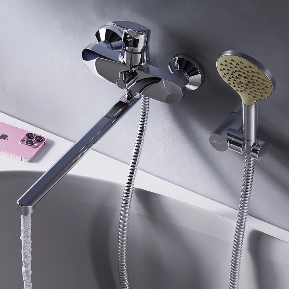 Смеситель для ванны AM.PM Like F8095000 универсальный Хром Смеситель для ванны AM.PM Like F8095000 универсальный Хром