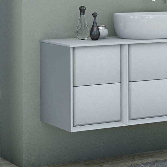 Тумба Cezares Bellagio 35 54717 подвесная Bianco Opaco