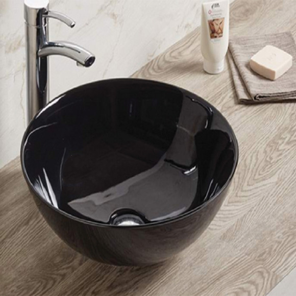 Раковина CeramaLux 41 104B Черная