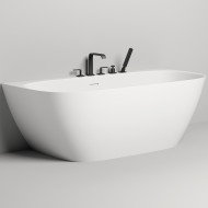 Ванна из искусственного камня Salini Sofia Wall 180х85 102513G Белая глянцевая Ванна из искусственного камня Salini Sofia Wall 180х85 102513G Белая глянцевая