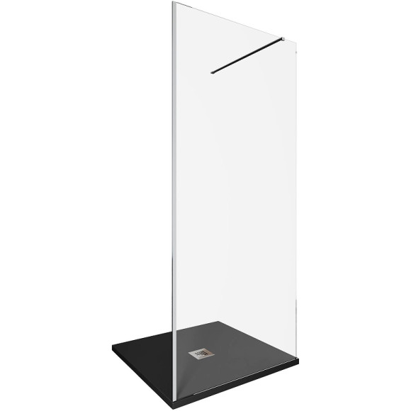 Душевая перегородка Allen Brau Infinity 1 90 3.21007.BA профиль Серебро браш стекло прозрачное Душевая перегородка Allen Brau Infinity 1 90 3.21007.BA профиль Серебро браш стекло прозрачное