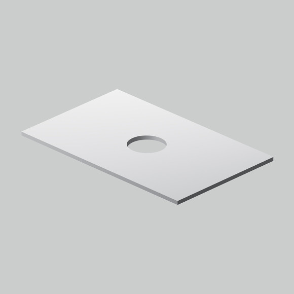 Столешница под раковину AM.PM Func 80 M8FST0801WG Белая глянцевая Столешница под раковину AM.PM Func 80 M8FST0801WG Белая глянцевая