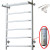 Электрический полотенцесушитель Тругор ПЭК 6П СП 80x50 с полкой Белый