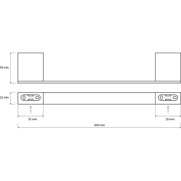 Полотенцедержатель Bemeta Via 135004042 Хром Полотенцедержатель Bemeta Via 135004042 Хром