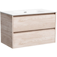 Тумба под раковину Sancos Libra 80 LB80EG подвесная Дуб галифакс натуральный