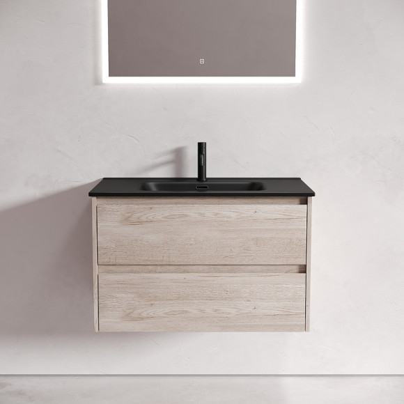 Тумба под раковину Sancos Libra 80 LB80EG подвесная Дуб галифакс натуральный