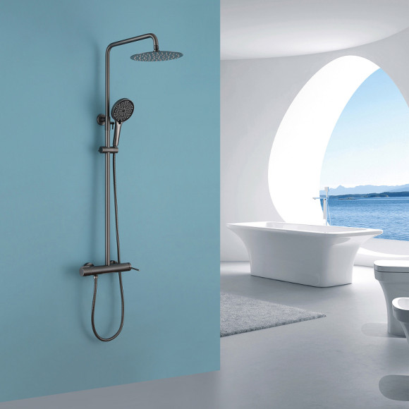 Душевая система Abber Emotion AF8816NG Никель Душевая система Abber Emotion AF8816NG Никель