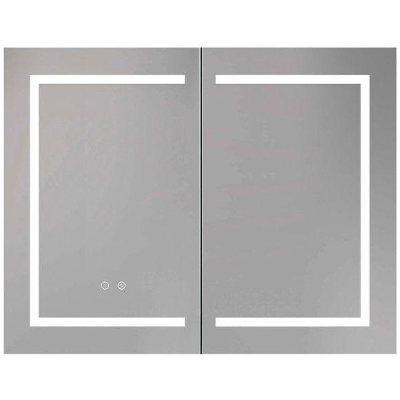 Зеркальный шкаф Aquatek 90 AQ7904-MLC с подсветкой Хром Зеркальный шкаф Aquatek 90 AQ7904-MLC с подсветкой Хром