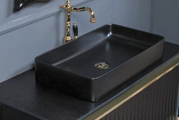 Раковина-чаша Boheme Armadi Art Vallessi 60 873 Черная