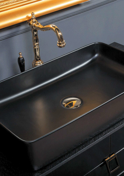 Раковина-чаша Boheme Armadi Art Vallessi 60 873 Черная