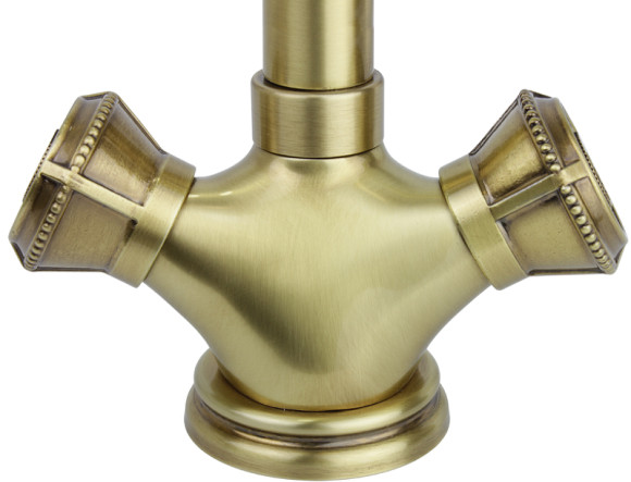 Смеситель для раковины Bronze de Luxe Royal 10218/1 Бронза Смеситель для раковины Bronze de Luxe Royal 10218/1 Бронза