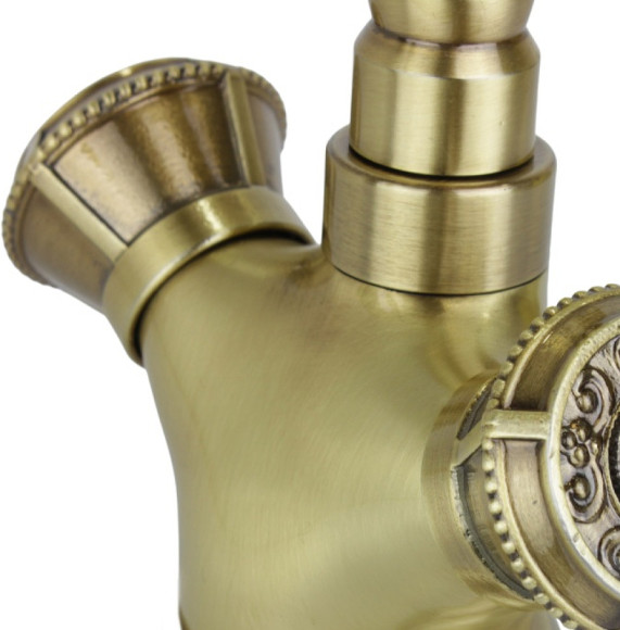 Смеситель для раковины Bronze de Luxe Royal 10218/1 Бронза Смеситель для раковины Bronze de Luxe Royal 10218/1 Бронза