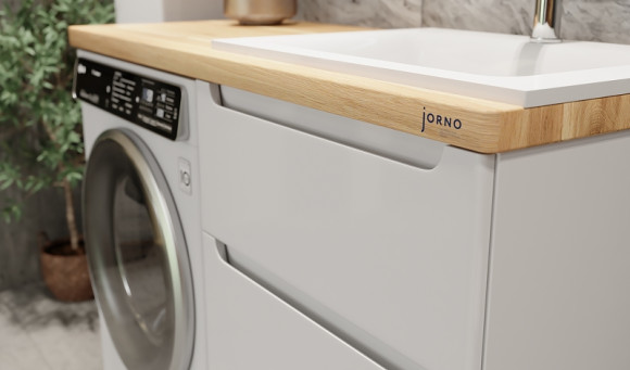 Столешница под раковину Jorno Wood 122 Wood.06.122/LW Светлое дерево Столешница под раковину Jorno Wood 122 Wood.06.122/LW Светлое дерево