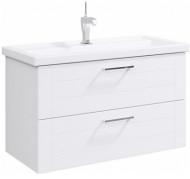 Тумба под раковину Aqwella Манчестер 100 MAN01102 подвесная Белый глянец Тумба под раковину Aqwella Манчестер 100 MAN01102 подвесная Белый глянец