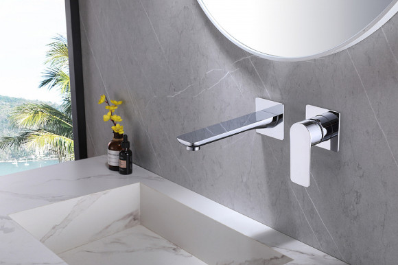 Смеситель для раковины Abber Weiss Insel AF8082 Хром Смеситель для раковины Abber Weiss Insel AF8082 Хром