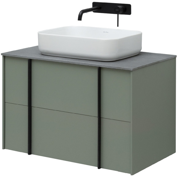 Тумба под раковину Allen Brau Reality 80 1.32005.CGM подвесная Олива матовая Тумба под раковину Allen Brau Reality 80 1.32005.CGM подвесная Олива матовая