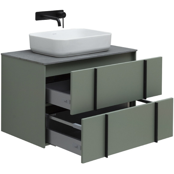 Тумба под раковину Allen Brau Reality 80 1.32005.CGM подвесная Олива матовая Тумба под раковину Allen Brau Reality 80 1.32005.CGM подвесная Олива матовая