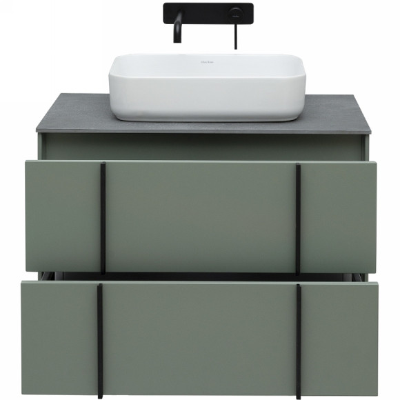 Тумба под раковину Allen Brau Reality 80 1.32005.CGM подвесная Олива матовая Тумба под раковину Allen Brau Reality 80 1.32005.CGM подвесная Олива матовая