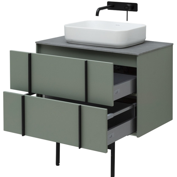 Тумба под раковину Allen Brau Reality 80 1.32005.CGM подвесная Олива матовая Тумба под раковину Allen Brau Reality 80 1.32005.CGM подвесная Олива матовая