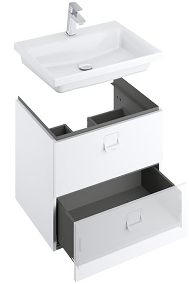 Раковина Ravak Comfort 60 XJX01260001 Белая Раковина Ravak Comfort 60 XJX01260001 Белая