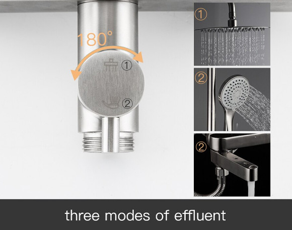 Душевая система Gappo G99-30 G2499-30 Сатин Душевая система Gappo G99-30 G2499-30 Сатин