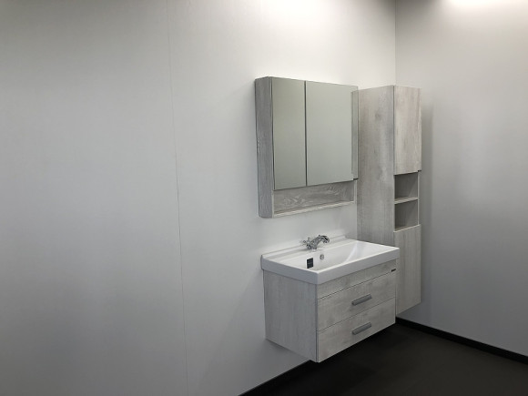 Тумба с раковиной Comforty Никосия 80 00004138839 подвесная Дуб белый Тумба с раковиной Comforty Никосия 80 00004138839 подвесная Дуб белый