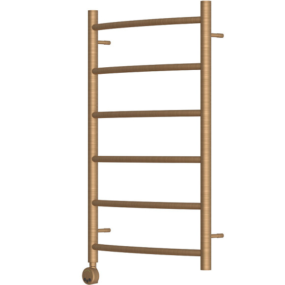 Электрический полотенцесушитель Point Афина PN04158BRE П6 500x800 левый/правый Бронза Электрический полотенцесушитель Point Афина PN04158BRE П6 500x800 левый/правый Бронза