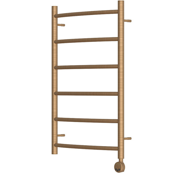 Электрический полотенцесушитель Point Афина PN04158BRE П6 500x800 левый/правый Бронза Электрический полотенцесушитель Point Афина PN04158BRE П6 500x800 левый/правый Бронза