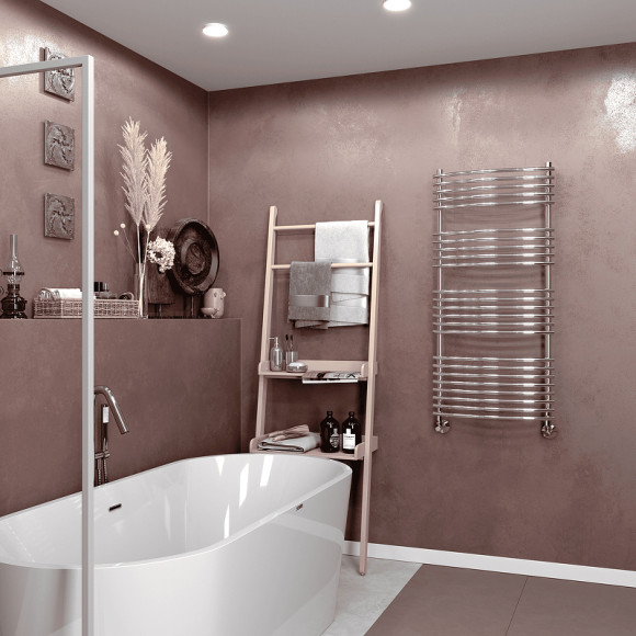 Водяной полотенцесушитель Terminus Марио П16 500х800 4670078530738 Хром, нижнее подключение, G 1/2" ВР, с комплектом вентилей Водяной полотенцесушитель Terminus Марио П16 500х800 4670078530738 Хром, нижнее подключение, G 1/2" ВР, с комплектом вентилей