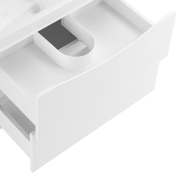 Тумба под раковину BelBagno Marino-Cer 70 MARINO-CER-700-2C-SO-BO-P подвесная Bianco Opaco