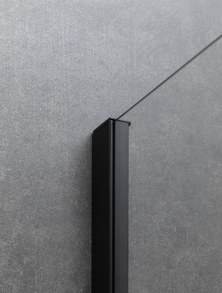 Душевая дверь Allen Brau Priority 140 3.31012.BBA профиль Черный брашированный стекло прозрачное Душевая дверь Allen Brau Priority 140 3.31012.BBA профиль Черный брашированный стекло прозрачное