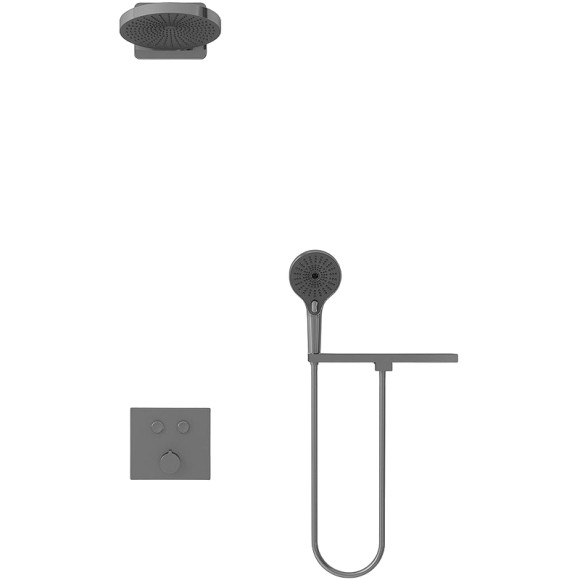Душевая система Vincea Inspire VSFW-4I211RGM Вороненая сталь Душевая система Vincea Inspire VSFW-4I211RGM Вороненая сталь
