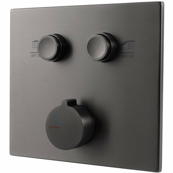 Душевая система Vincea Inspire VSFW-4I211RGM Вороненая сталь Душевая система Vincea Inspire VSFW-4I211RGM Вороненая сталь