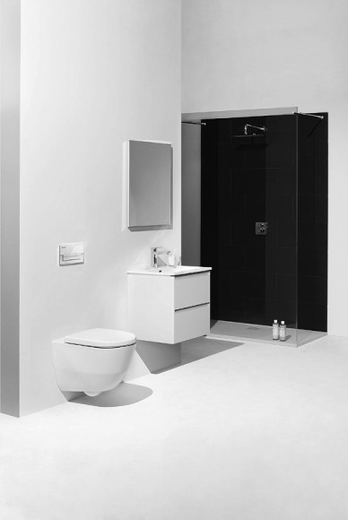 Комплект унитаза с инсталляцией Laufen Pro Rimless ПЭК Z.RU93.0.761.6 с сиденьем Микролифт и Белой клавишей смыва