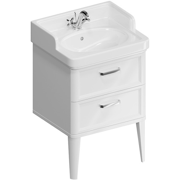 Тумба под раковину Kerama Marazzi Pompei 60 PO.N.60.2\WHT Белая глянцевая Тумба под раковину Kerama Marazzi Pompei 60 PO.N.60.2\WHT Белая глянцевая