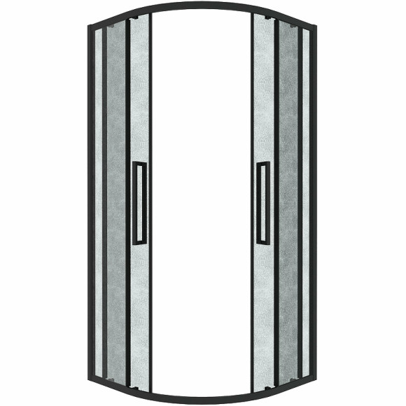 Душевой уголок Grossman Cosmo 100х100 301.K33.02.1010.21.02 профиль Черный матовый стекло шиншилла Душевой уголок Grossman Cosmo 100х100 301.K33.02.1010.21.02 профиль Черный матовый стекло шиншилла