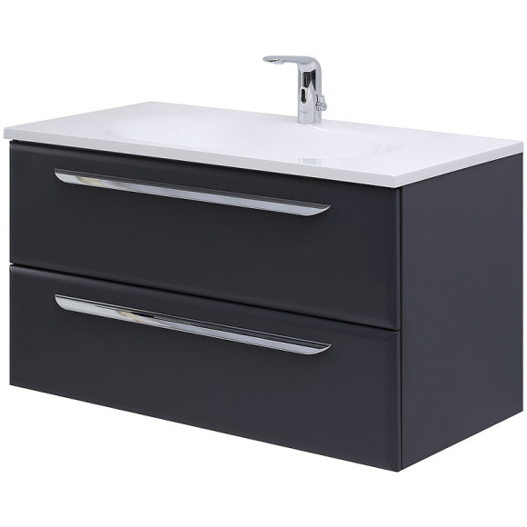 Тумба под раковину Cezares Eco 75 ECO-750-2C-SO-GR-P подвесная Grafito Тумба под раковину Cezares Eco 75 ECO-750-2C-SO-GR-P подвесная Grafito