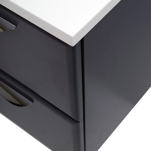 Тумба под раковину Cezares Eco 75 ECO-750-2C-SO-GR-P подвесная Grafito Тумба под раковину Cezares Eco 75 ECO-750-2C-SO-GR-P подвесная Grafito