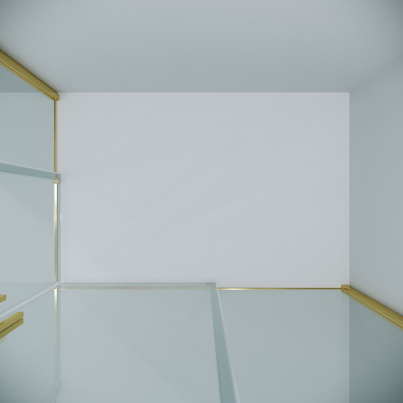 Душевой уголок Grossman Galaxy 90х70 300.K33.01.9070.32.00 профиль Золото сатин стекло прозрачное Душевой уголок Grossman Galaxy 90х70 300.K33.01.9070.32.00 профиль Золото сатин стекло прозрачное